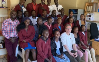 Vores team i Kenya.