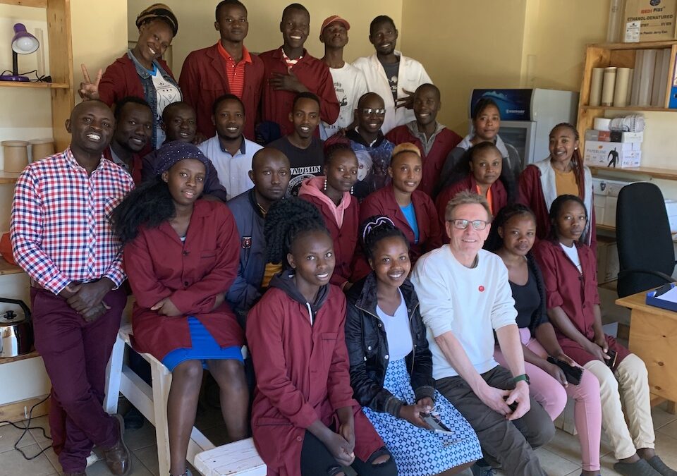 Our team in BioProduction Kenya